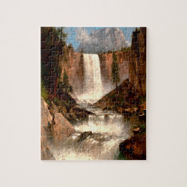Puzzle Thomas Hill's Vernal Falls, Yosemite (Vertical)