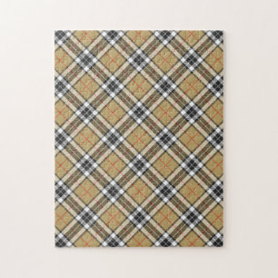 Puzzle Thomson Camel Clan Tartan Plaid Motif