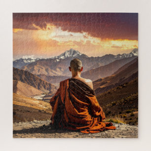 Puzzle Tibet - Bouddhisme - Méditation