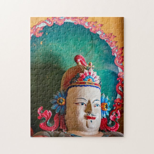 Puzzle Tibet, Gyantse - OEuvre bouddhiste (Vertical)