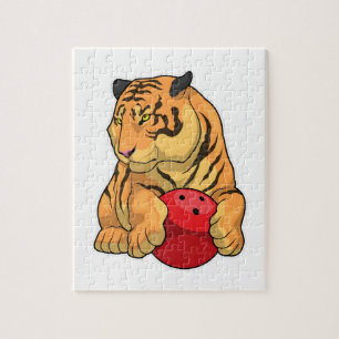 Puzzle Tiger Bowling Bowling boule