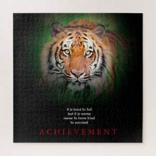 Puzzle Tiger Motivation Réussite