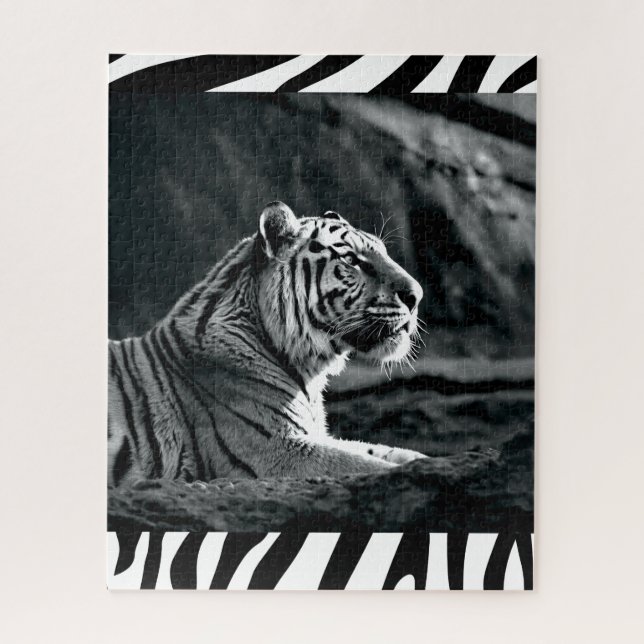 Puzzle Tigre blanc (Vertical)