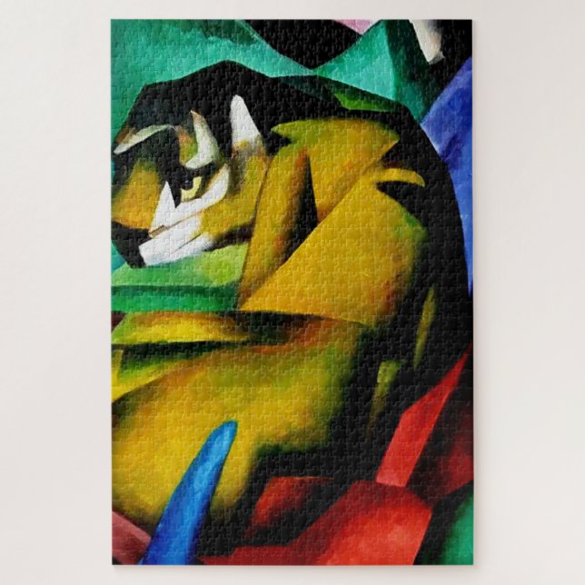 Puzzle "Tigre" de Franz Marc (Vertical)
