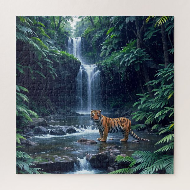 Puzzle Tigre de la Jungle (Vertical)