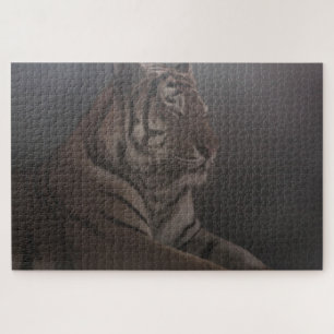 Puzzle Tigre soyeux