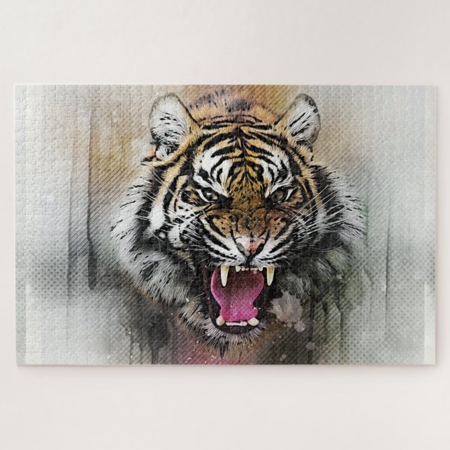Puzzle Tigre torride (Horizontal)