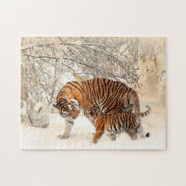 Puzzle Tigres (Horizontal)