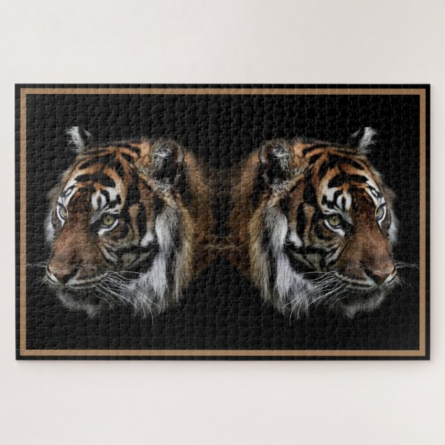 Puzzle Tigres jumeaux (Horizontal)