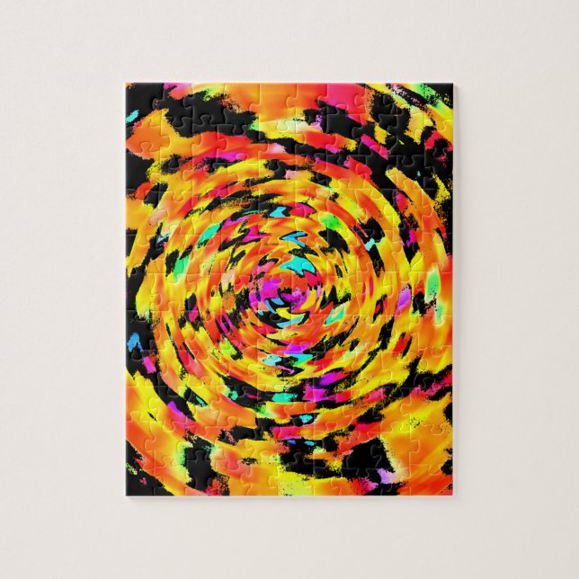 Puzzle Tigress Abstrait (Vertical)