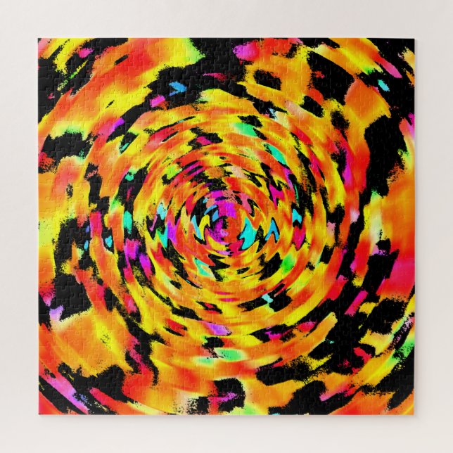 Puzzle Tigress Abstrait (Vertical)