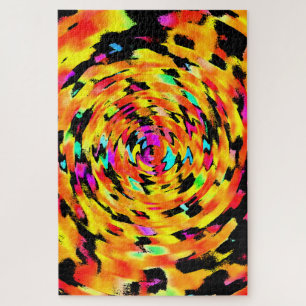 Puzzle Tigress Abstrait