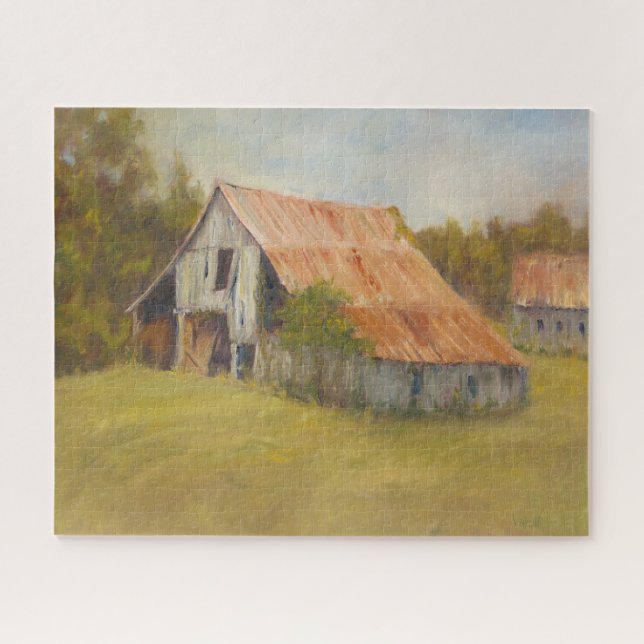 Puzzle Tin Roof Grange (Horizontal)