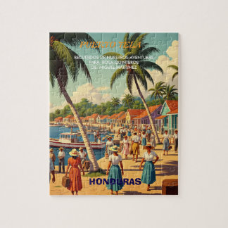 Puzzle  tipo chapa PUERTO DE TELA