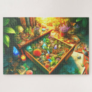 Puzzle Tiroir de la nature du magicien Botaniques Cristau
