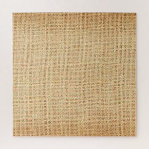 Puzzle Tissu naturel, arrière - plan texturé.