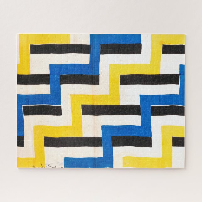 Puzzle Tissu simultané | Sonia Delaunay | (Horizontal)