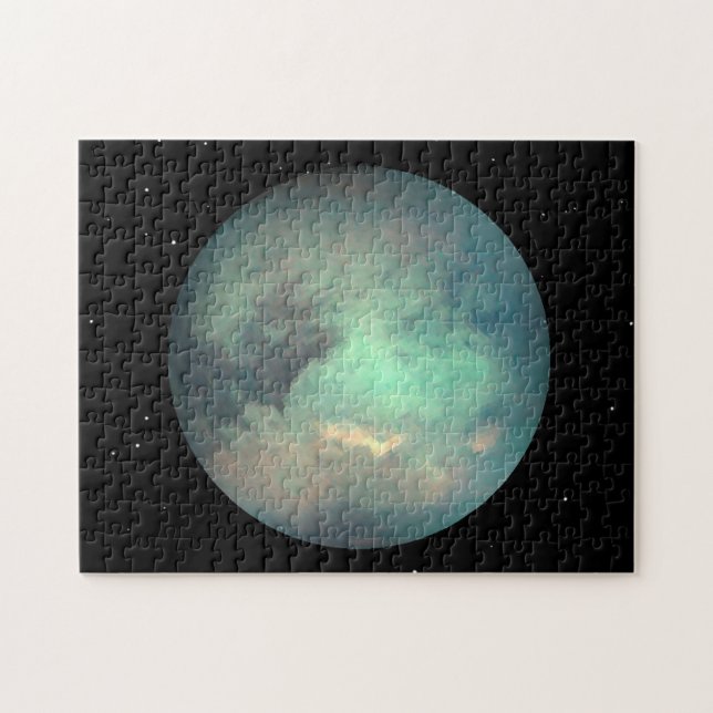 Puzzle Titan de la lune de Saturne (Horizontal)