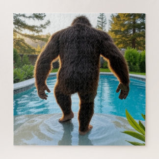 Puzzle Title: Bigfoot’s Backyard Pool Party