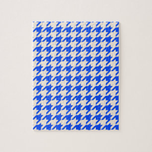Puzzle Toile de Chine Bleue à Carreaux