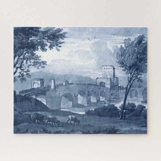 Puzzle Toile pastorale - Pont (Horizontal)