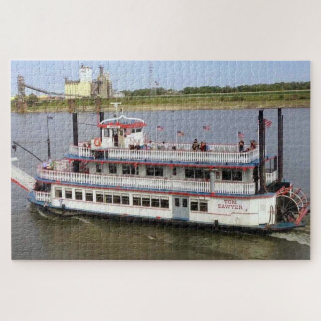 Puzzle Tom Sawyer Paddle-wheel (Horizontal)