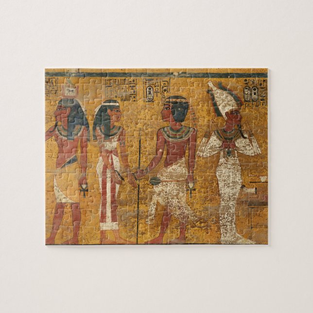 Puzzle Tombeau de Toutankhamon, Mur du Nord par l'histoir (Horizontal)