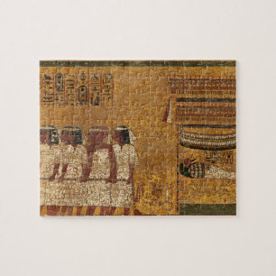 Puzzle Tombeau de Toutankhamon, mur Est de l'histoire égy