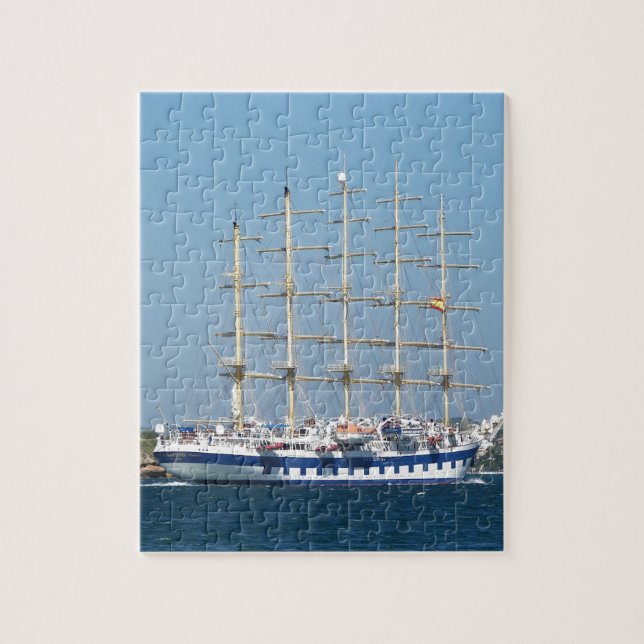 Puzzle Tondeuse royale de bateau grand (Vertical)