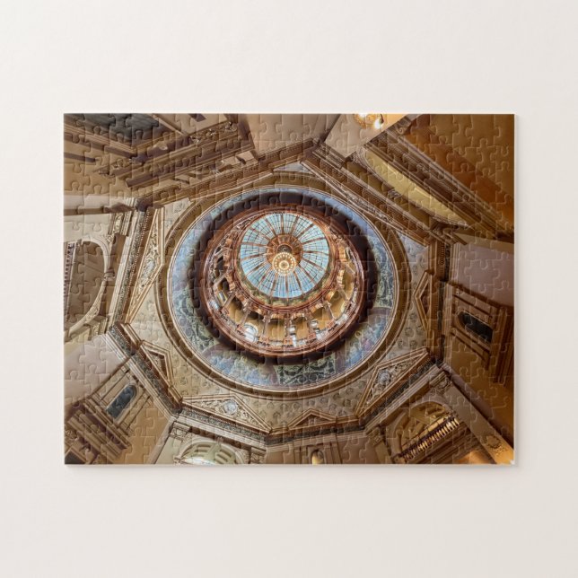 Puzzle Topeka State Capitol dome (Horizontal)