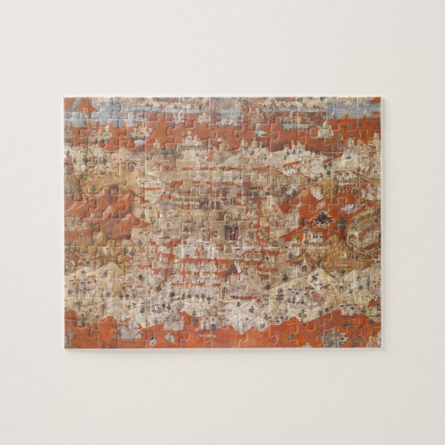 Puzzle Topographie du 15ème siècle de la Palestine de la (Horizontal)
