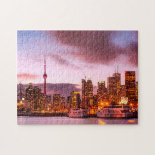 Puzzle Toronto Canada  paysage urbain.