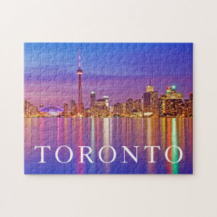 Puzzle Toronto Skyline à Dusk