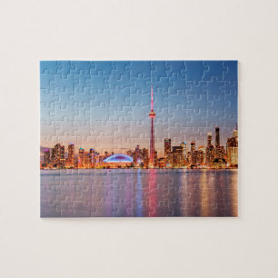 Puzzle Toronto Skyline à Sunset