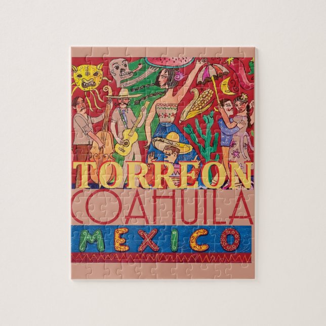 Puzzle TORREON Mexique (Vertical)