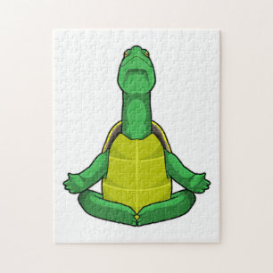 Puzzle Tortue à la méditation de Yoga