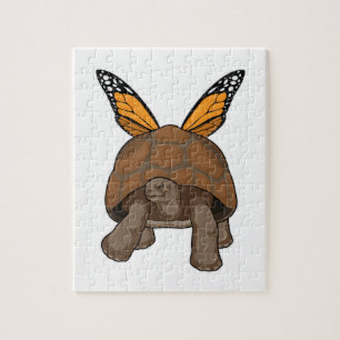 Puzzle Tortue aux couleurs arc-en-ciel