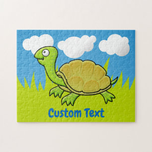 Puzzle Tortue caricaturale