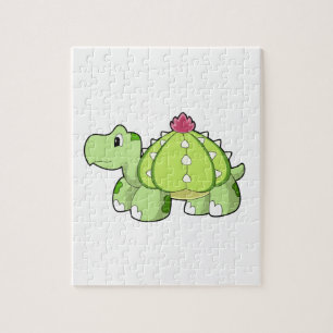 Puzzle Tortue en cactus