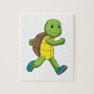 Puzzle Tortue en course