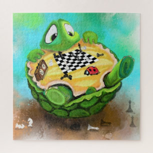 Puzzle Tortue et coccinelle Jouer aux échecs Jigsaw Puzzl