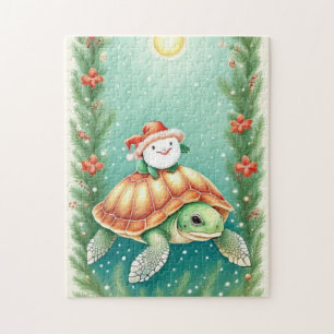 Puzzle Tortue Imaginaire mignonne