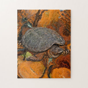 Puzzle Tortue serpentine Terrapin-lover Cadeau