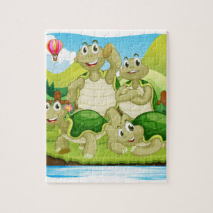 Puzzle Tortues