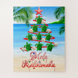 Puzzle Tortues Mele Kalikimaka