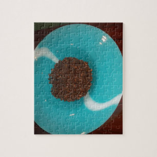 Puzzle Touch of the Sea : A Cyan Bowl of Coffee