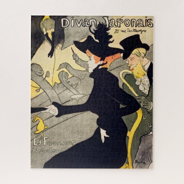 Puzzle Toulouse-Lautrec - Divan Japonais (Vertical)