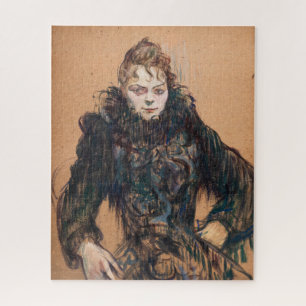 Puzzle Toulouse-Lautrec - Femme avec un Boa Noir