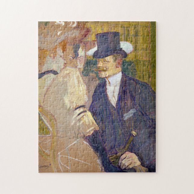 Puzzle Toulouse-Lautrec - L'Anglais à la Rouge (Vertical)