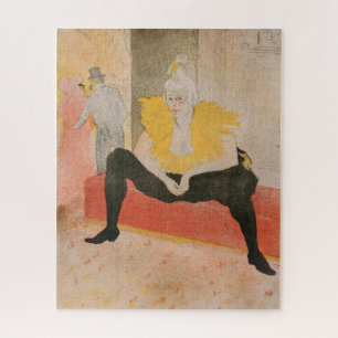 Puzzle Toulouse-Lautrec - Mademoiselle Cha-u-kao assise